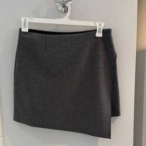 Trouve Charcoal Mini Skirt